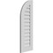 Ekena Millwork Quarter Round Top Left Surface Mount PVC Gable Vent w/ 3-1/2"W x 1"P Standard Frame, 14"W x 40"H GVPQL14X4001SN - alternate 4